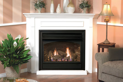 Gas Specialties fireplace log installation repair ct